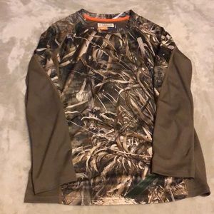 Boys camo long sleeve